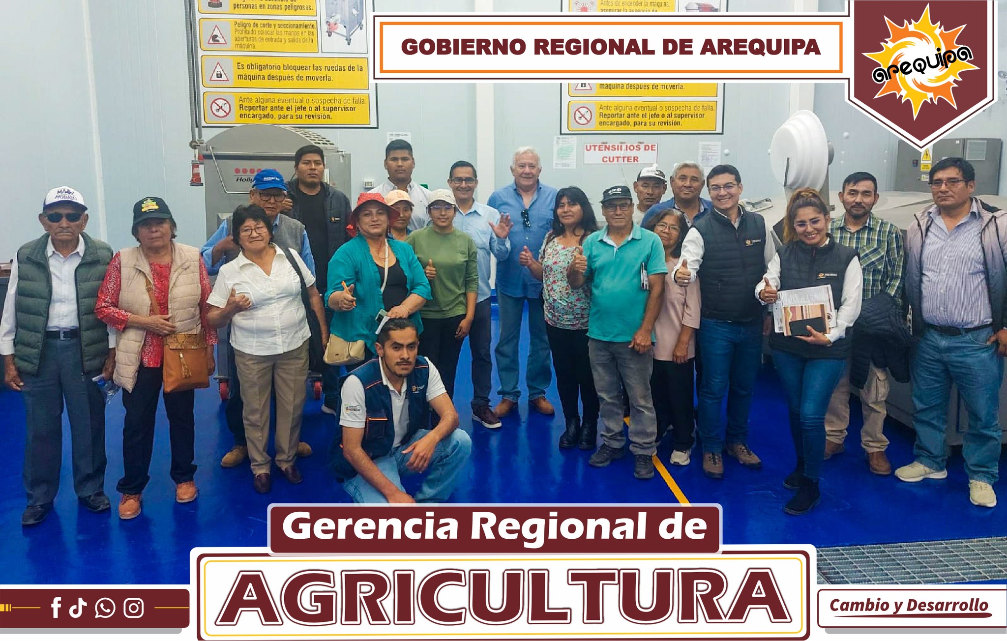 GOBIERNO REGIONAL DE AREQUIPA IMPULSA LA AGRICULTURA FAMILIAR HACIA LOS MERCADOS INTERNACIONALES