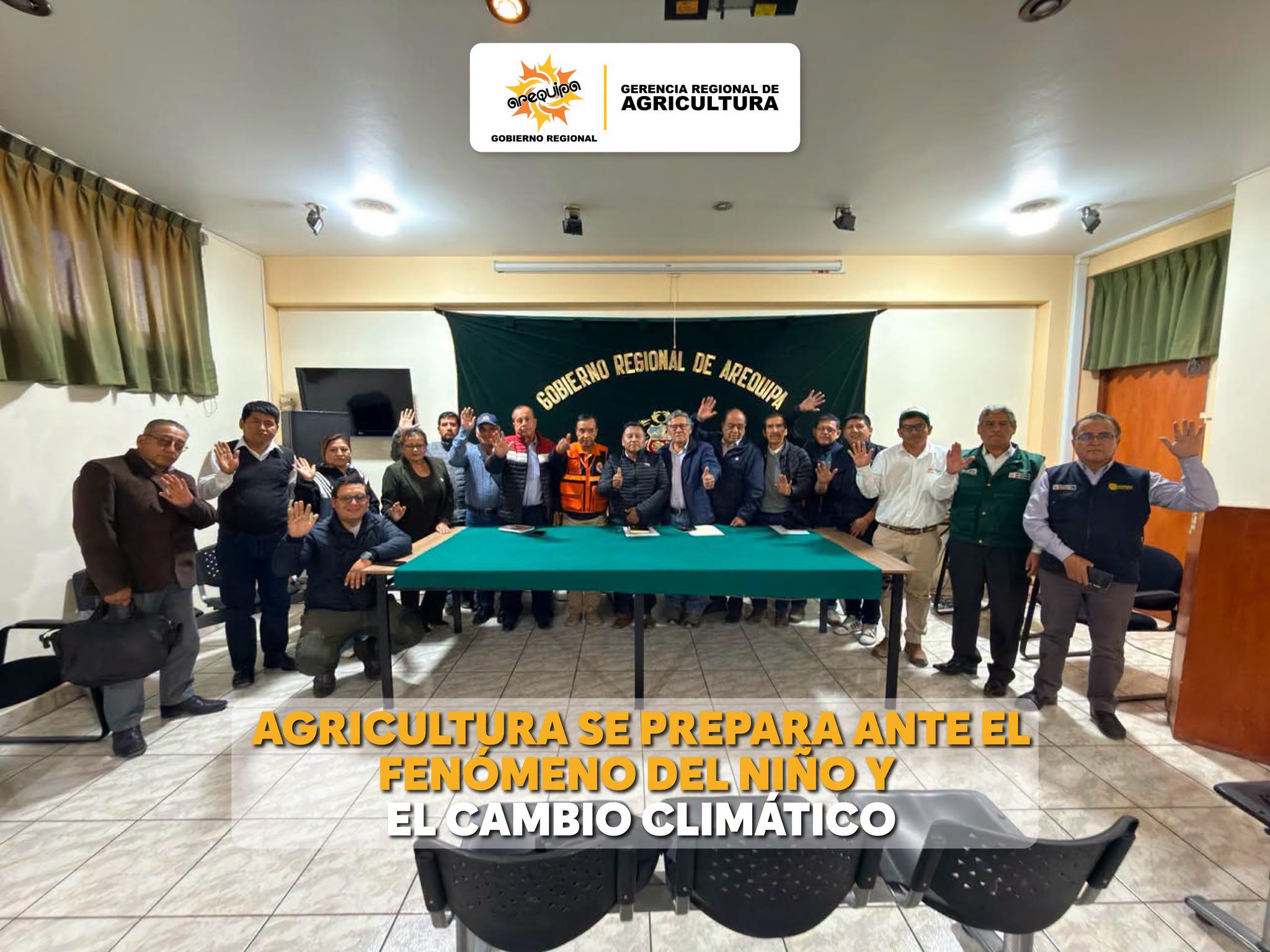 GERENCIA REGIONAL DE AGRICULTURA IMPULSA MESA TÉCNICA PARA FORTALECER ACCIONES FRENTE AL CAMBIO CLIMÁTICO Y EL FENÓMENO EL NIÑO